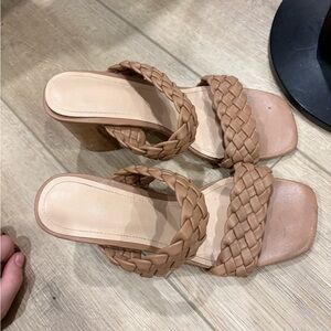 Braided Tan Women's Sandals